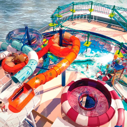 Agência Amigos Pelo Mundo - Cruzeiro para Dubai - MSC Euribia - Parque aquático