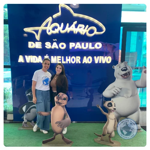 Amigos pelo Mundo no Aquário de São Paulo (2)